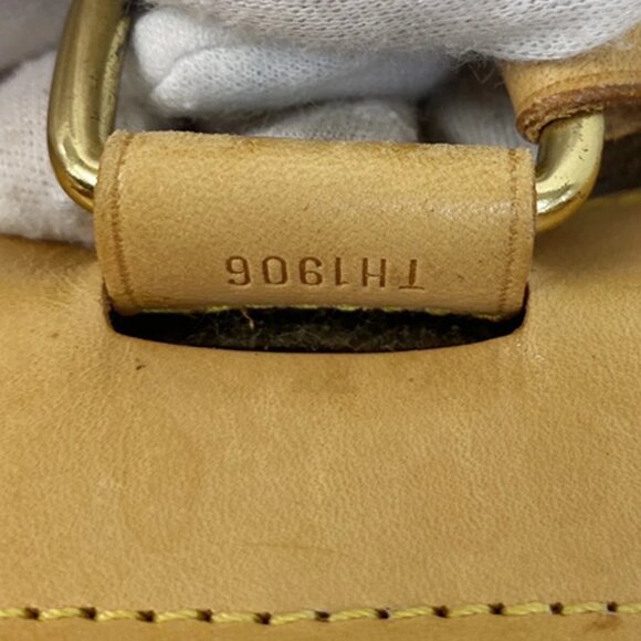 LOUIS VUITTON Logo Arlequin Backpack Bag Damier Ebene Brown N99038 23YH405 - Picture 13 of 15